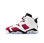 Женские кроссовки Air Jordan 6 retro "carmine" 384665-106