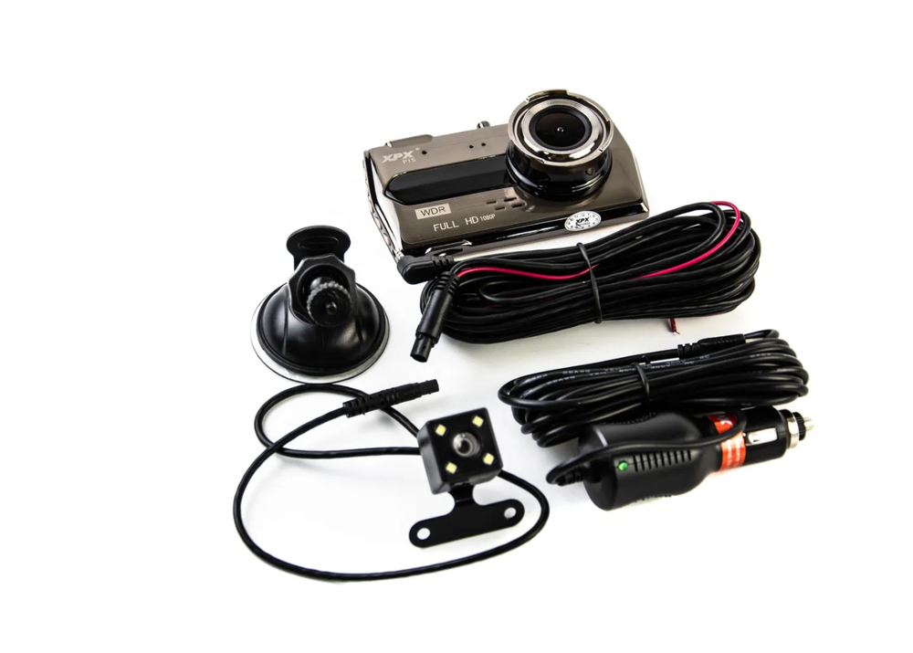Видеорегистратор в авто +камера зад.вида XPX P15