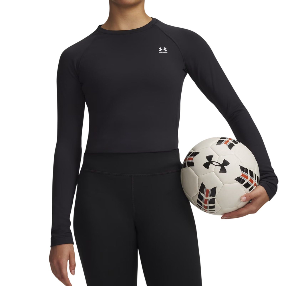 Женская теннисная футболка   Under Armour Authentics Crew - black