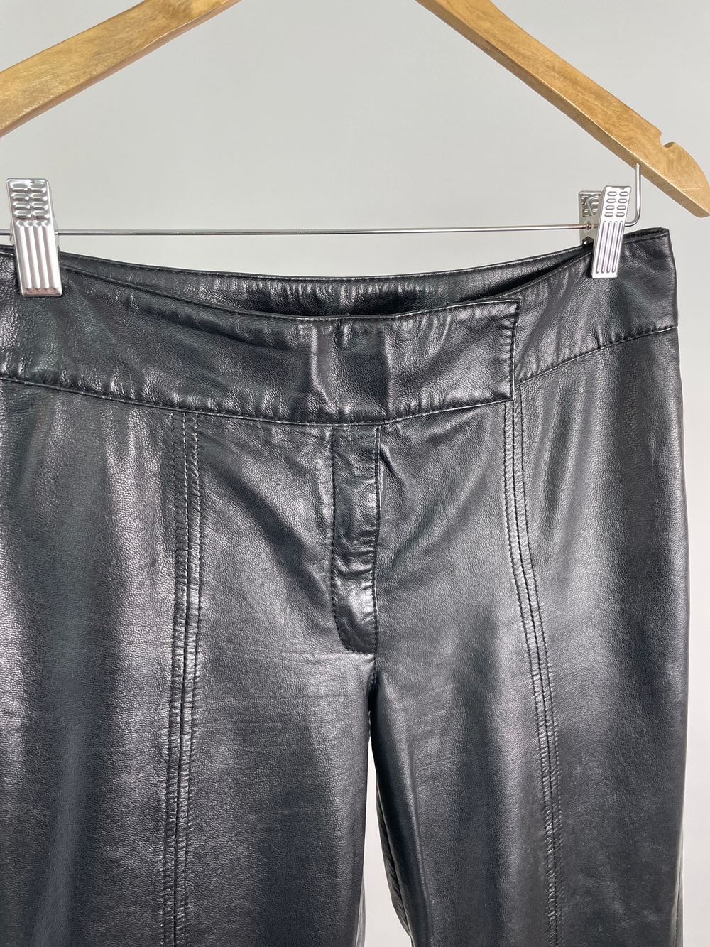 Брюки Lanvin fashion leather