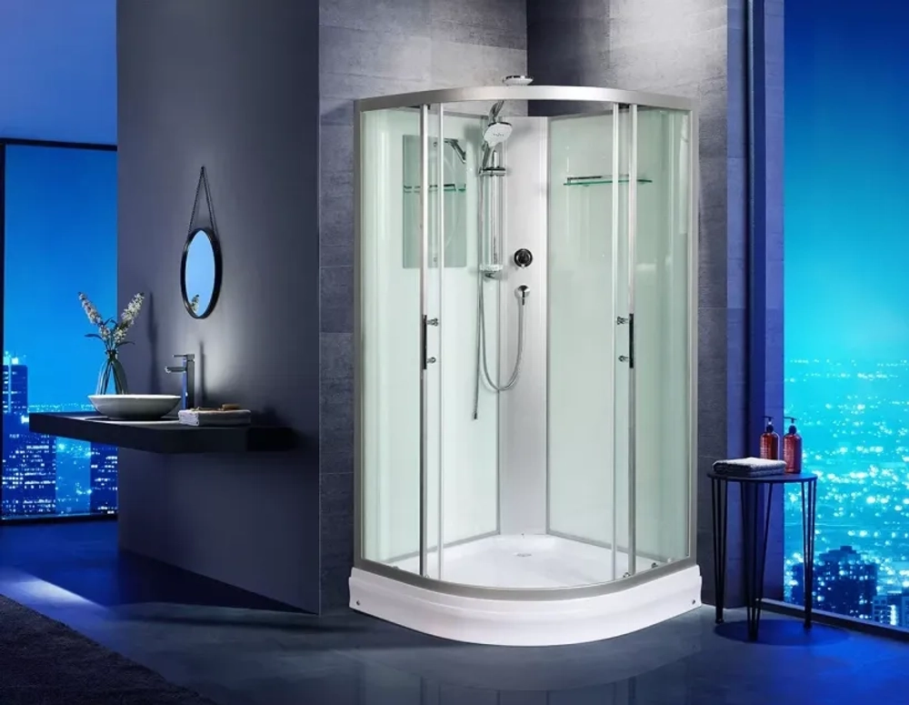 Душевая кабина WeltWasser (ВельтВассер) Werra 901, с низким поддоном, 90x90x217