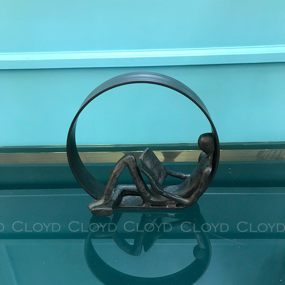 Статуэтка Cloyd арт.50175 / выс. 18 см - черный / серия 1643