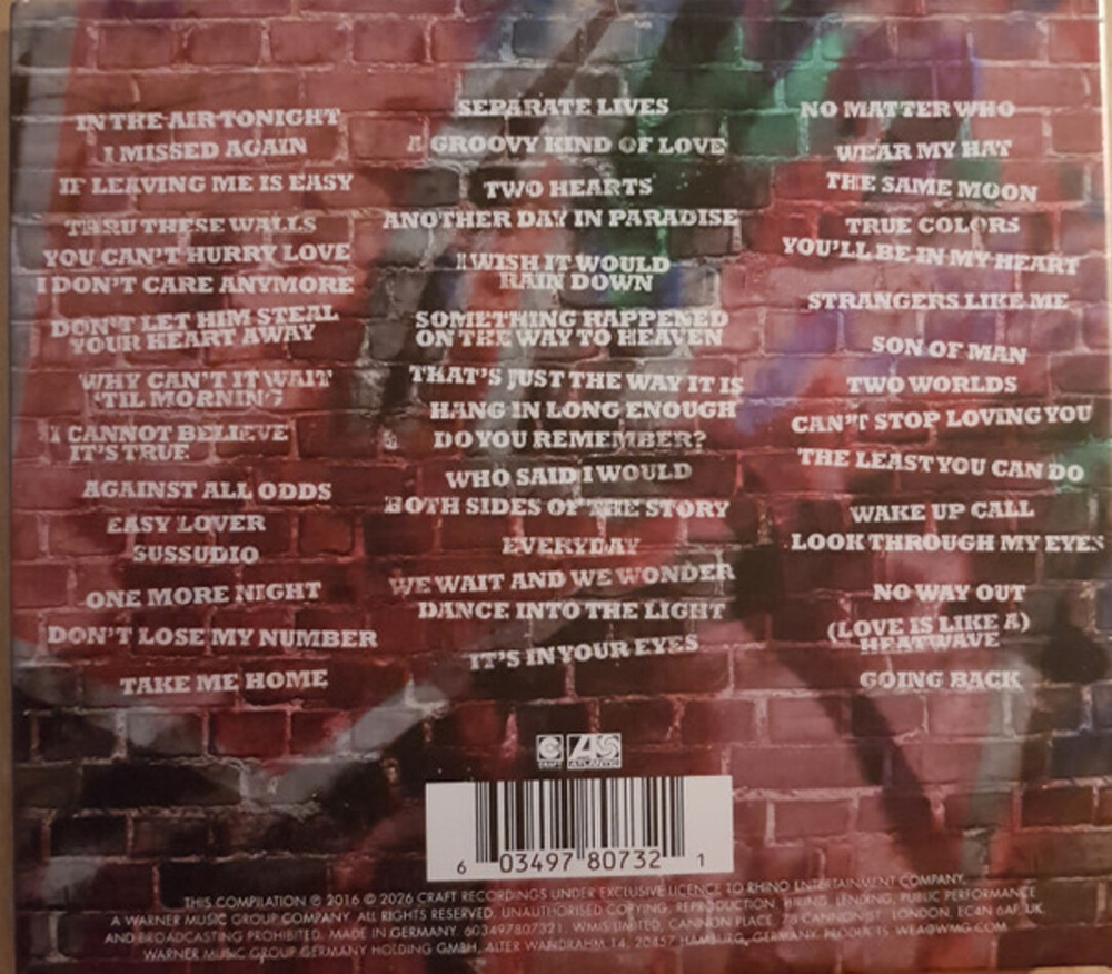 Phil Collins / The Singles (Deluxe Edition)(3CD)