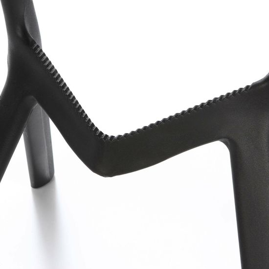 Барный стул Miura 2 черный пластик 