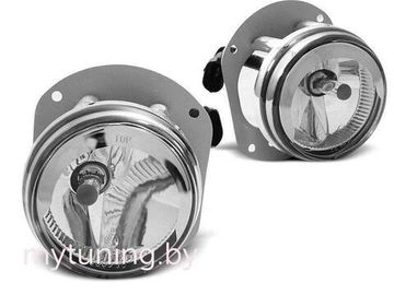 Противотуманные фары Mercedes E W211 crystal AMG E63