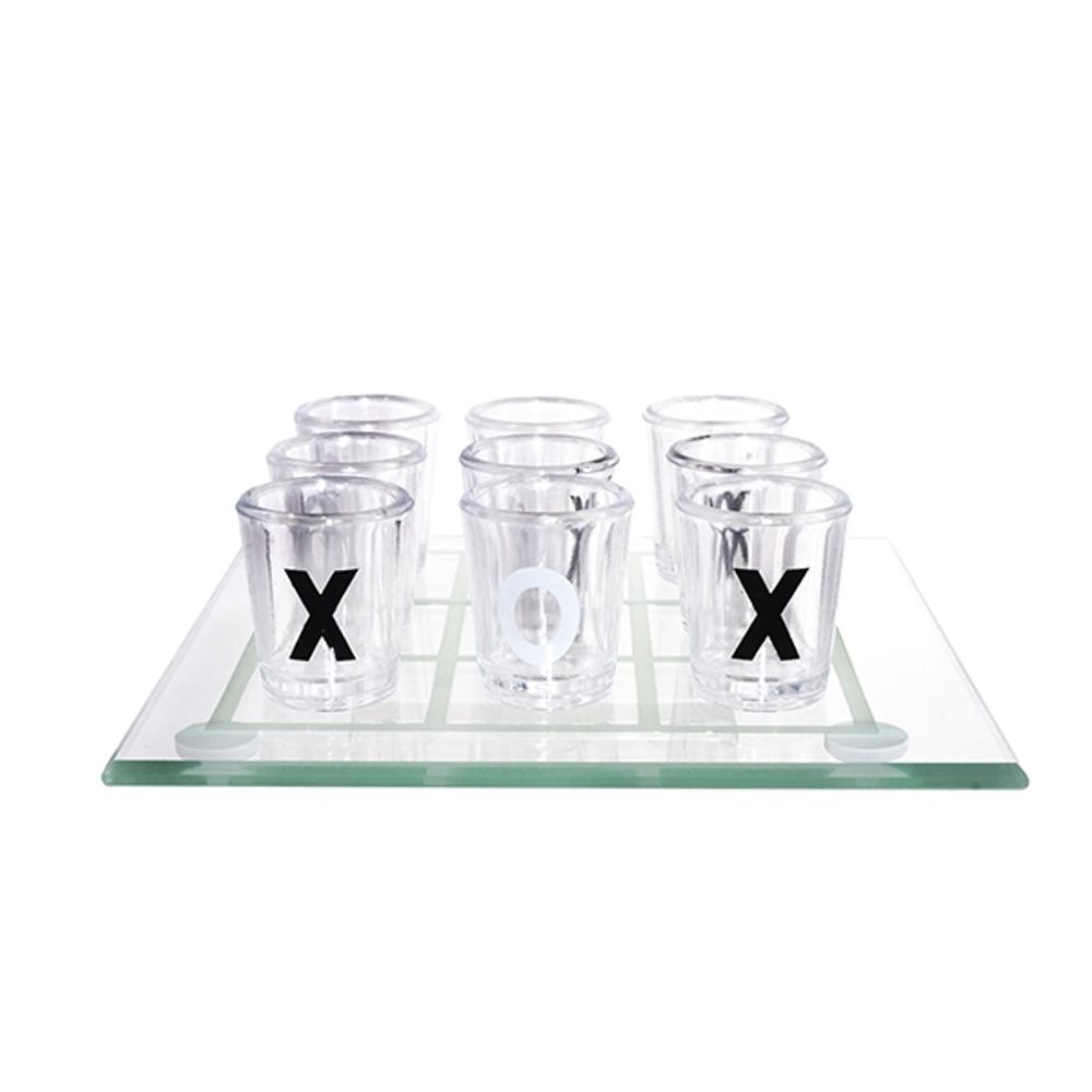 GAEM Игра настольная (питейная) "Крестики-нолики", L15 W4 H15 см