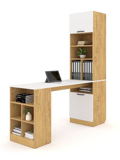 дуб бунратти / белый