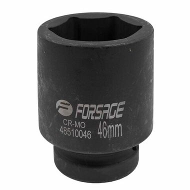 Головка ударная глубокая 46мм 6гр. 1'' Forsage F-48510046