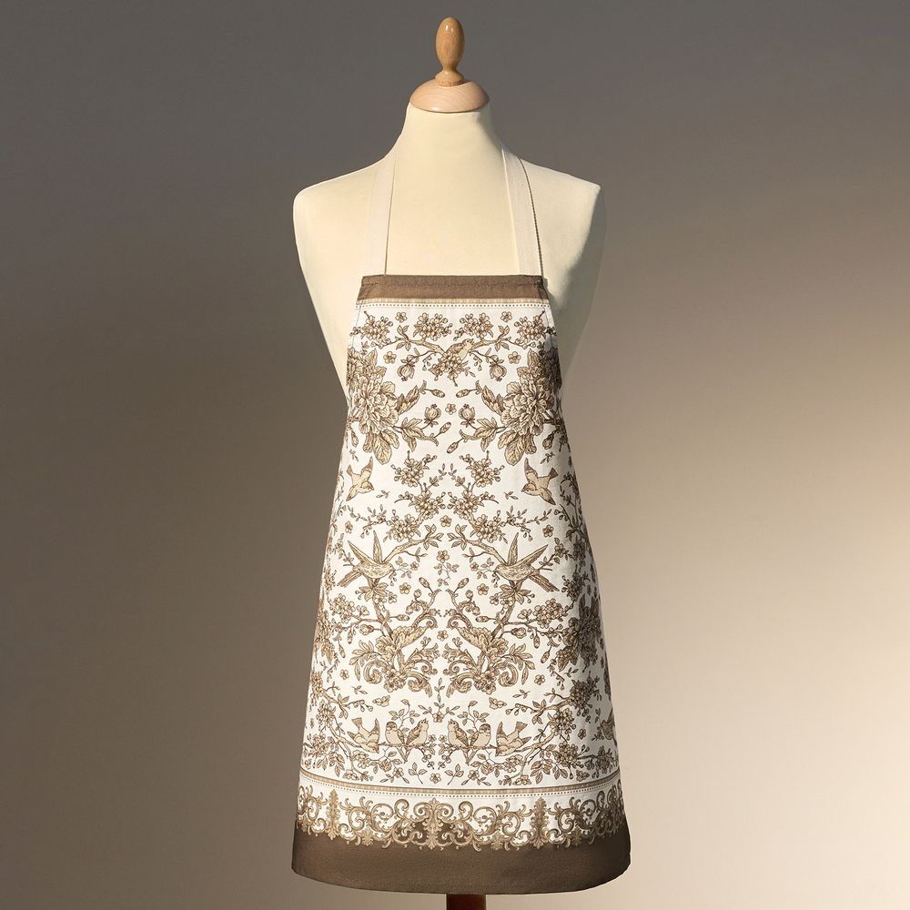 ФАРТУК "ROYAL GARDEN", 60Х70СМ ,100% ХЛОПОК,БЕЛЫЙ ,ТВИЛ,ПРОПИТКА