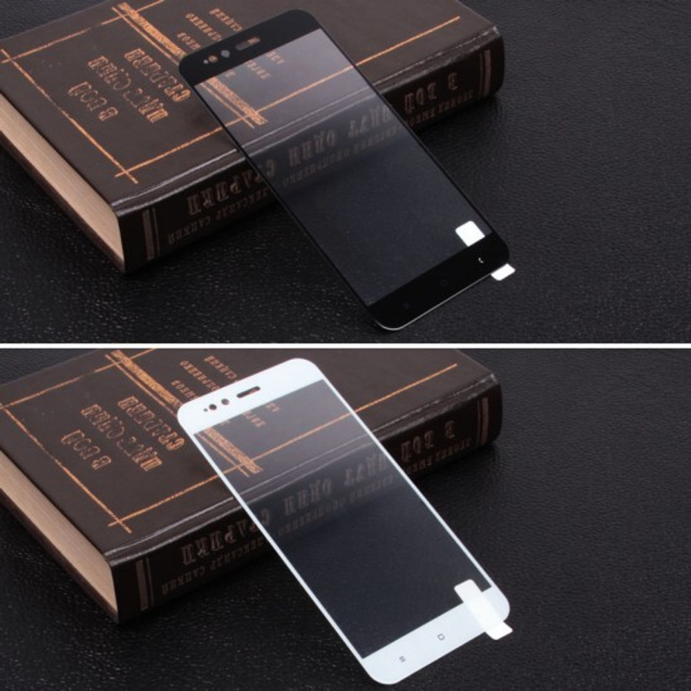 Защитное стекло для Xiaomi Mi5X на полный экран, 009288 Белый