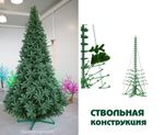 Большая елка «Европейская» (Литая+пвх) 6,5 м
