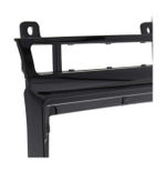 Комплект рамки с разъёмами 9"+can VW Touareg 2 NF 2010-2018 RCD550 - поддержка климата и подогревов, парктроников, и камеры ЗВ. Нет настройки вебасты - Car-Smart 7181-A