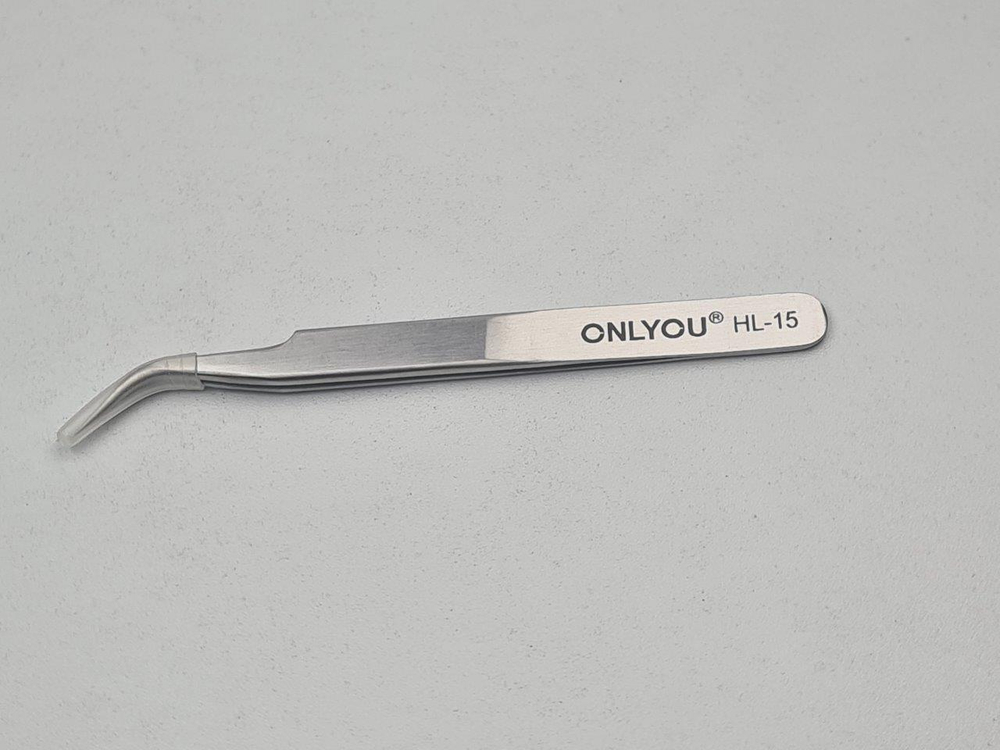 Пинцет стальной HL-15