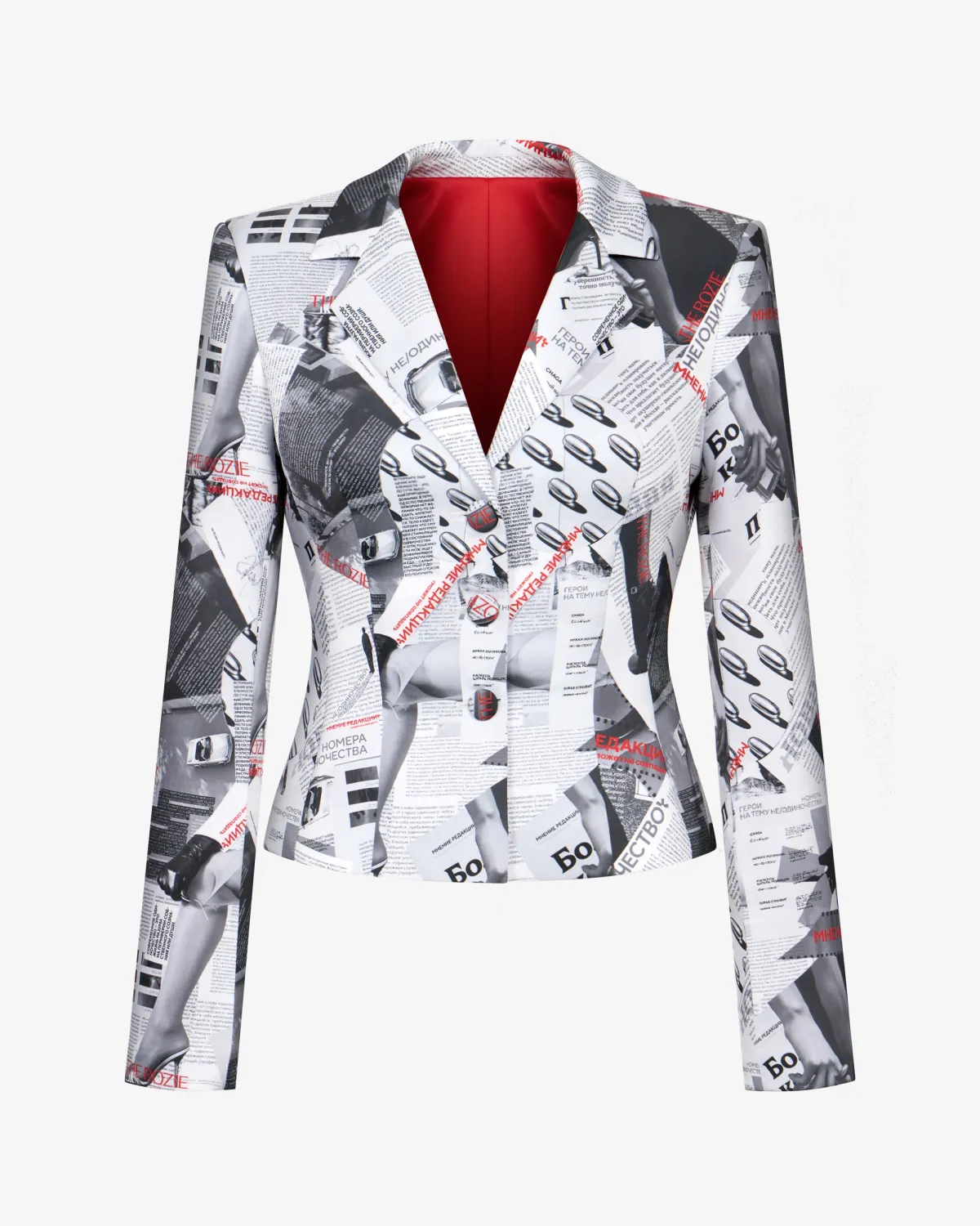 Жакет приталенный