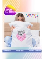 Термонаклейка на одежду, термопринт Шлем