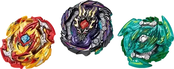 Набор волчков Lord Spriggan GT Triple Booster Set B149 от Takara Tomy БЕЗ коробки