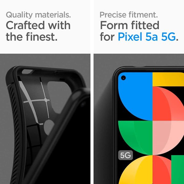 Чехол Spigen Rugged Armor для Google Pixel 5a 5G (2021) - Matte Black