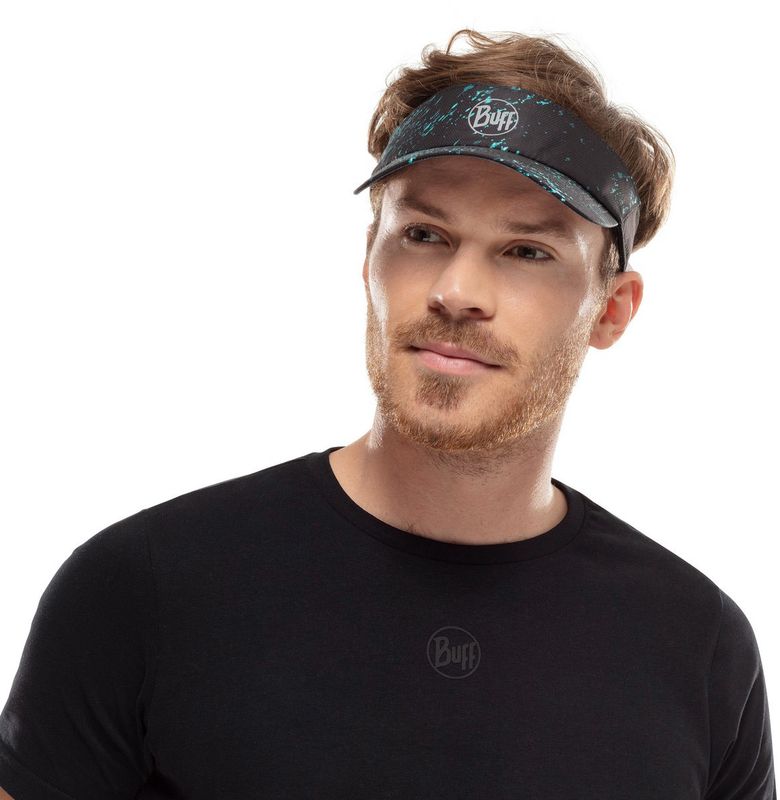 Спортивный козырек от солнца Buff Visor Speckle Black Фото 2