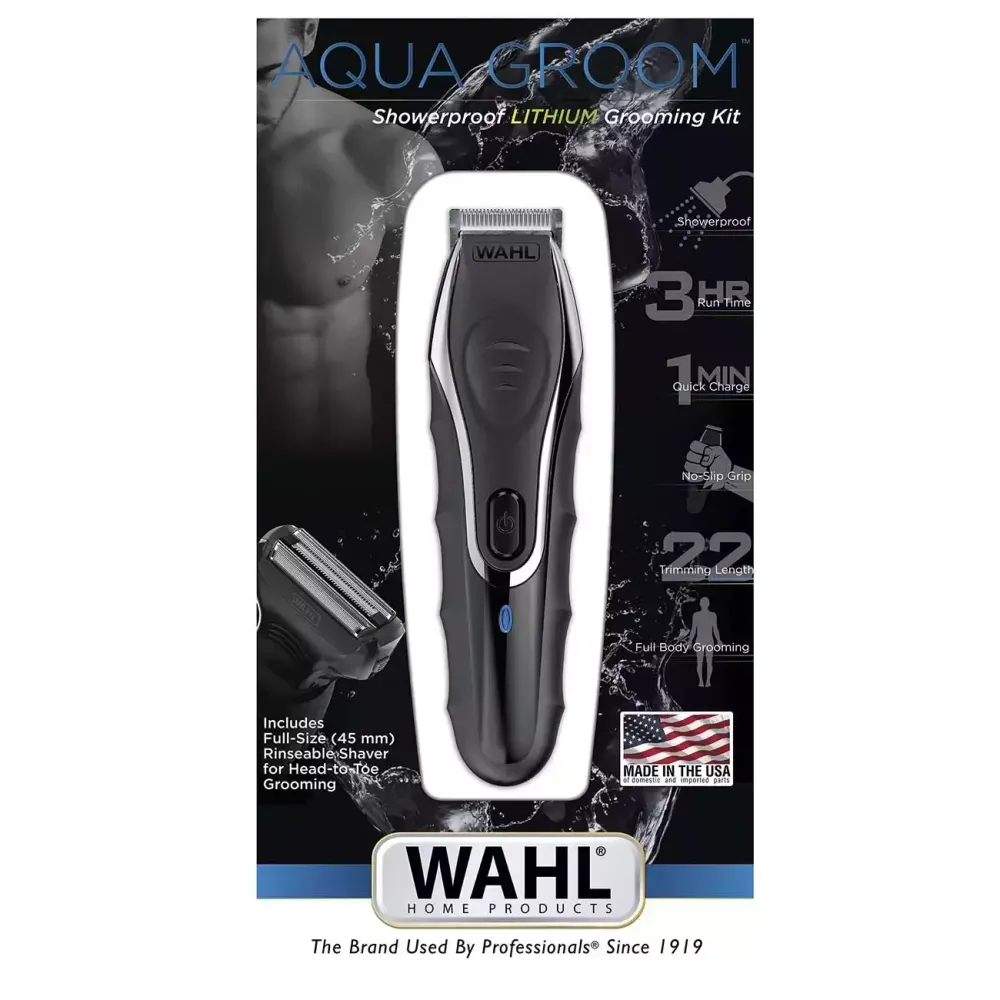 Триммер водонепроницаемый Wahl Aqua Groom (9899-016) - 12