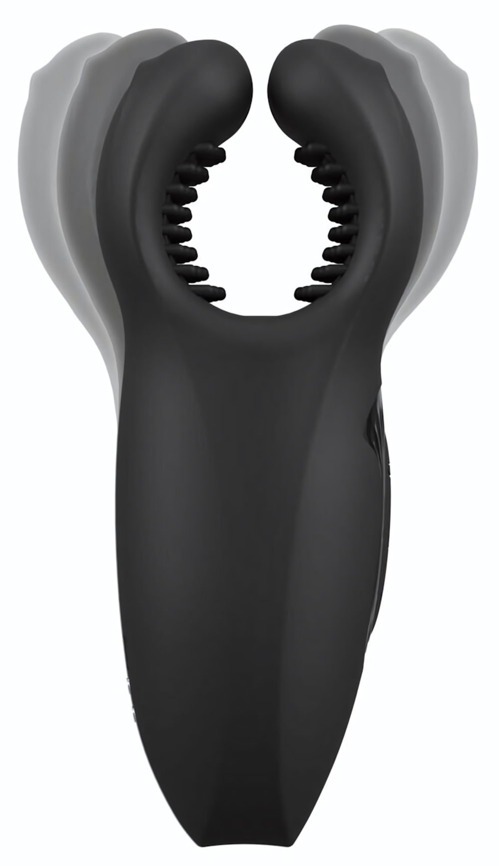 Мужской вибратор-стимулятор Man Wand with Vibration and Moving Wings (Цвет: черный)