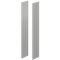 Боковины декоративные KZD-48B Белый 384x50x1568 Кортез