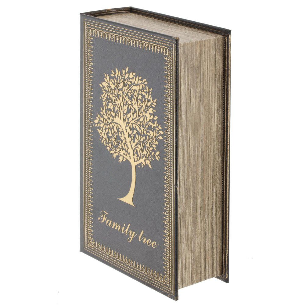 GAEM Шкатулка-книга сейф, L18 W7 H27 см