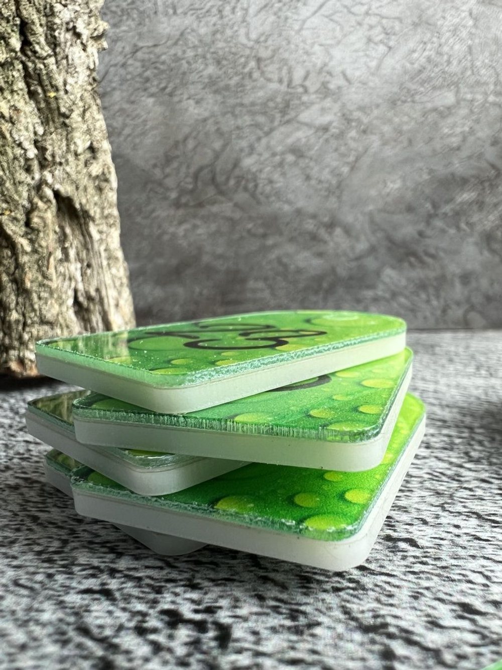 Номерки для гардероба акрил 3х5 см