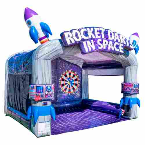 Надувной дартс «Космос» на подкачке, диаметр 2 м, размер 4×4,3×4 м