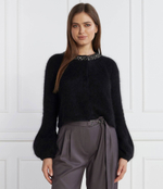 Хлопковый свитер Liu Jo - черный(CF3070 MA97L)