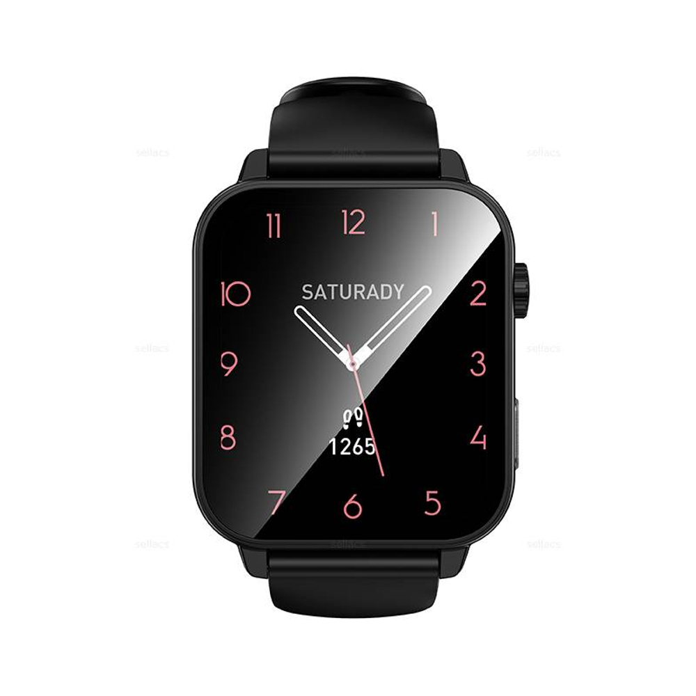 Смарт часы Borofone BD15 (поддержка звонков) (black) (Краснодар склад)
