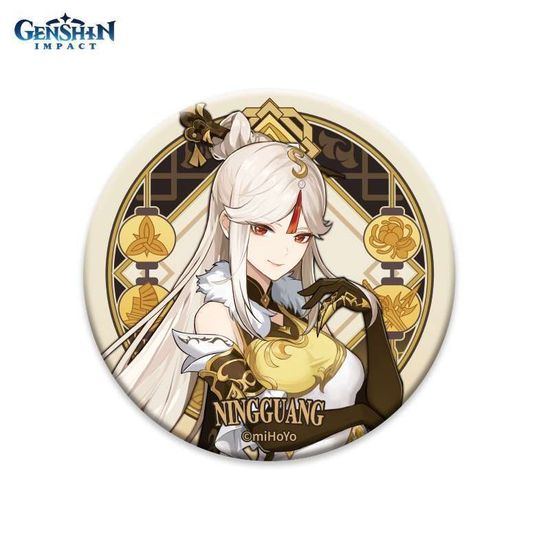 Значок Liyue Harbour Character Can Badge Ningguang 6972957482816