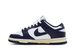 Кроссовки Nike Dunk Low "Midnight Navy And White" (Женская размерная сетка)