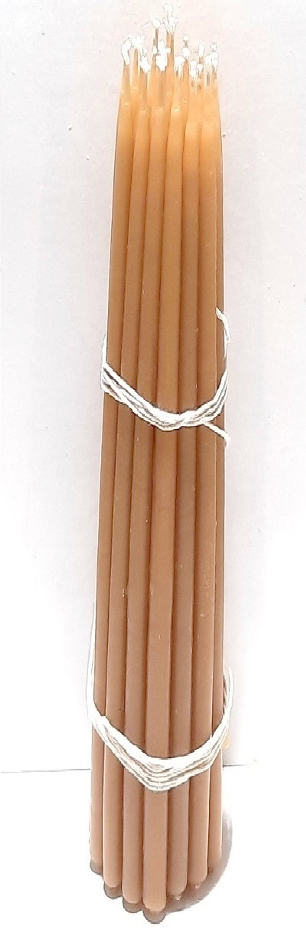 Свечи восковые конусные № 10 (воск 70%)