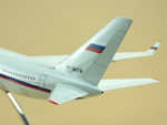 Модель самолета Ил-96-300ПУ (М1:100, СЛО Россия, RA-96016)