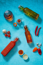 Бутылка clip top с мерными делениями 1 л