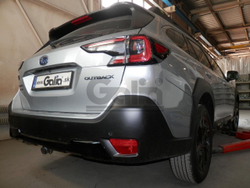 Фаркоп оцинкованный Galia S141A для Subaru Outback 2021-(паспорт и сертификат в комплекте)(без электрики)