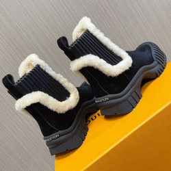 Louis Vuitton Ruby Flat Ankle Boots