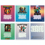 Тетрадь А5 18л. лин. "My Game" с полями, 92% белизна, 5 дизайнов (Центрум)