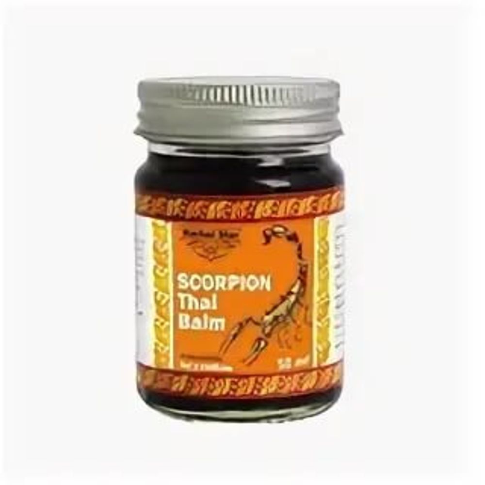 Бальзам с ядом скорпиона HERBAL STAR Scorpion Thai Balm, 50 мл