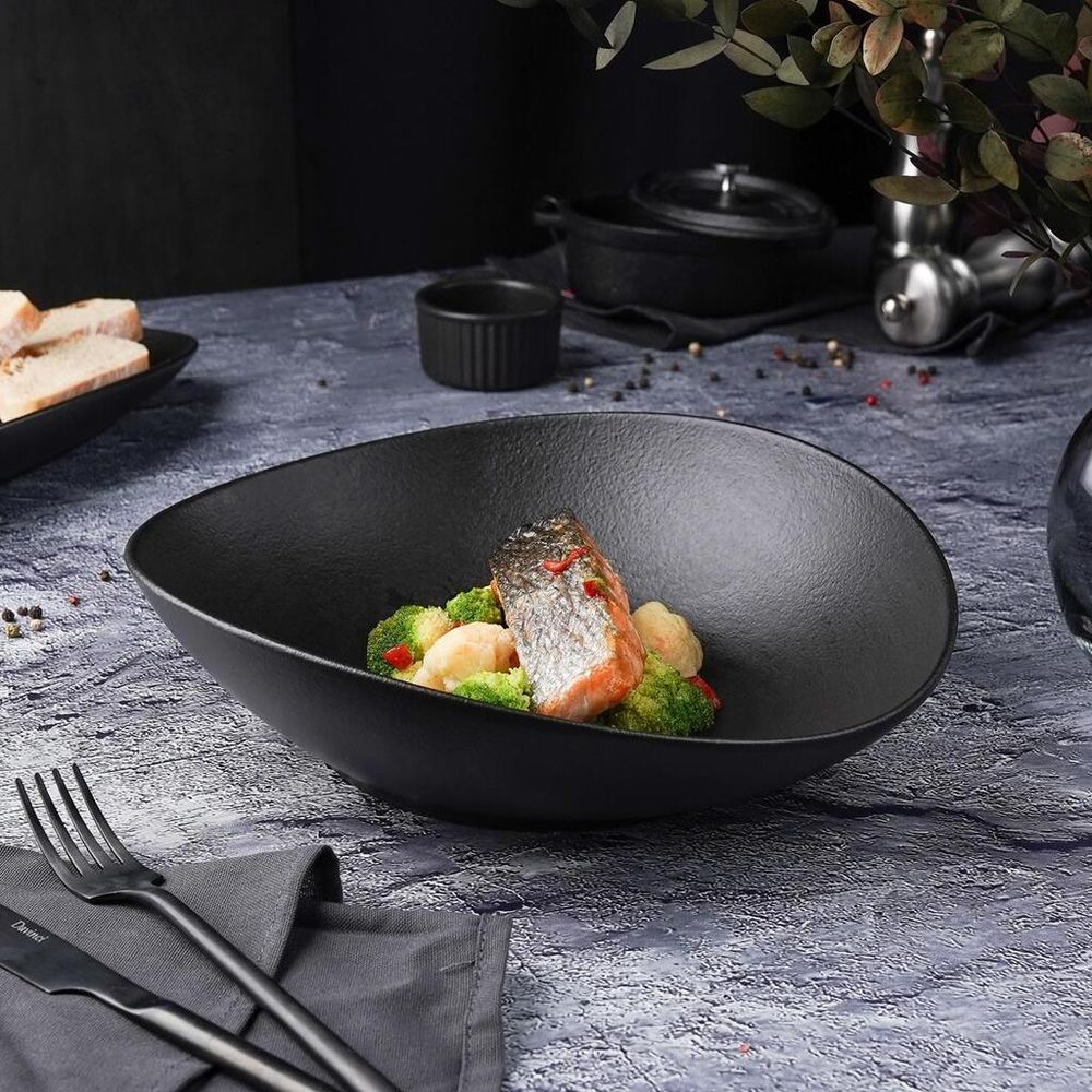 Салатник 1500 мл 27*25 см h7,5 см Wave Up Smooth   P.L. Proff Cuisine [1]