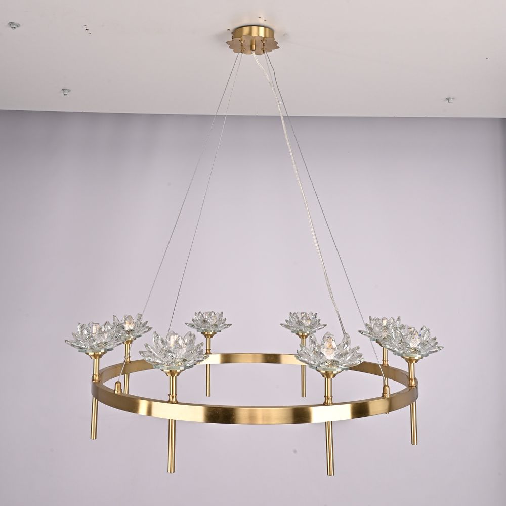 Подвесная Люстра Lotos D80 8 Lamps By Imperiumloft