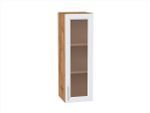 Шкаф верхний с 1-ой остекленной дверцей Сканди