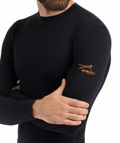 Термобелье Unisex футболка Norveg Classic  с длинным рукавом и круглым воротом UNISEX (3U1RL)