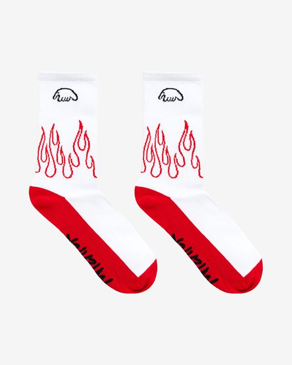 Носки Fire белые - фото 1