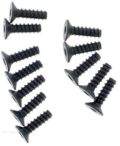 Винты-саморезы с плоской головкой запчасть для HSP 85837, 3x10 мм