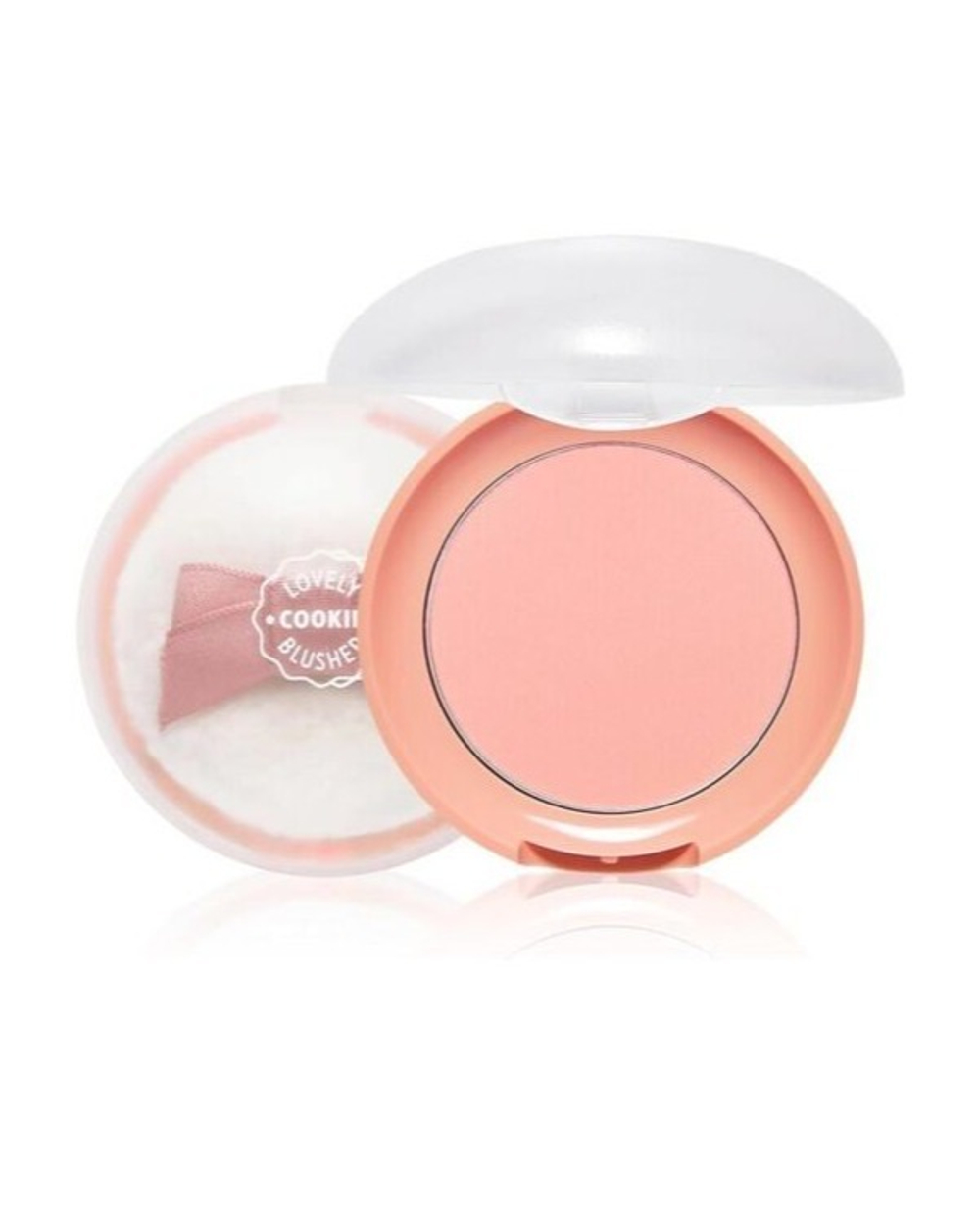 Etude Lovely Cookie Blusher OR 201 Apricot Peach Mousse Пудровые румяна для лица (Абрикос-Персик), 4 гр