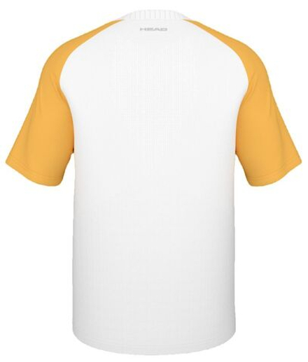 Теннисная футболка Head Performance MC New York T-Shirt - white/banana