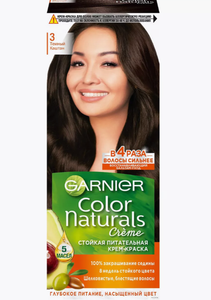КРАСКА ДЛЯ ВОЛОС COLOR NATURALS ТОН 3 ТЕМНЫЙ КАШТАН