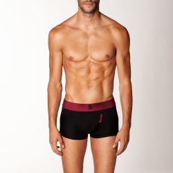 Мужские трусы боксеры черные CASANOVA Limited edition 0008A