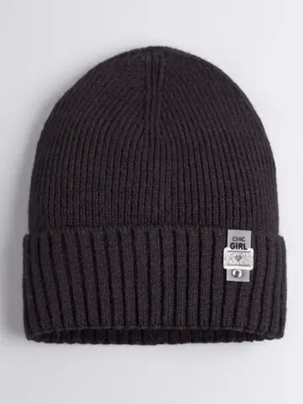 Шапка для девочки осенняя